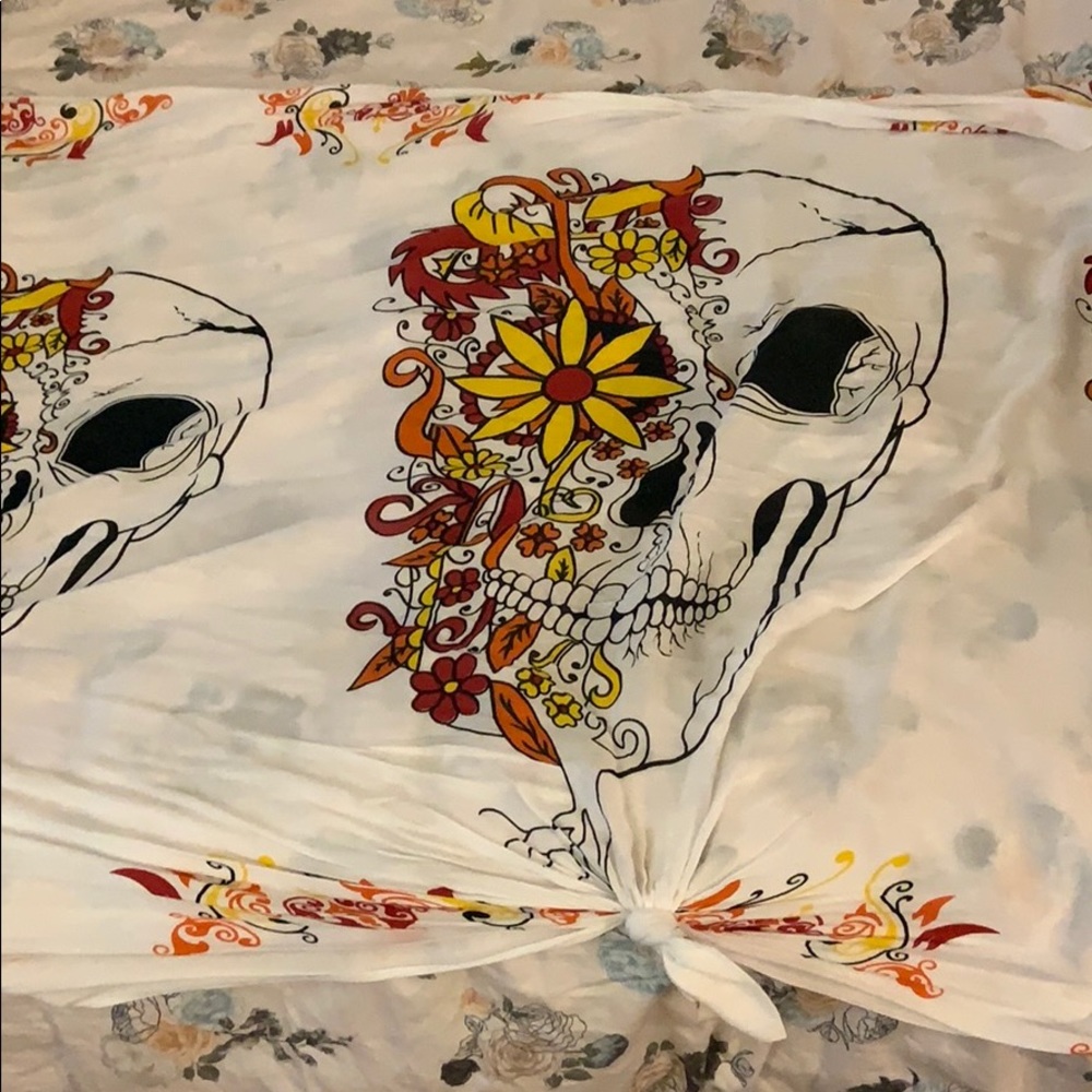 SKULL SCARF Day of the Dead 💀